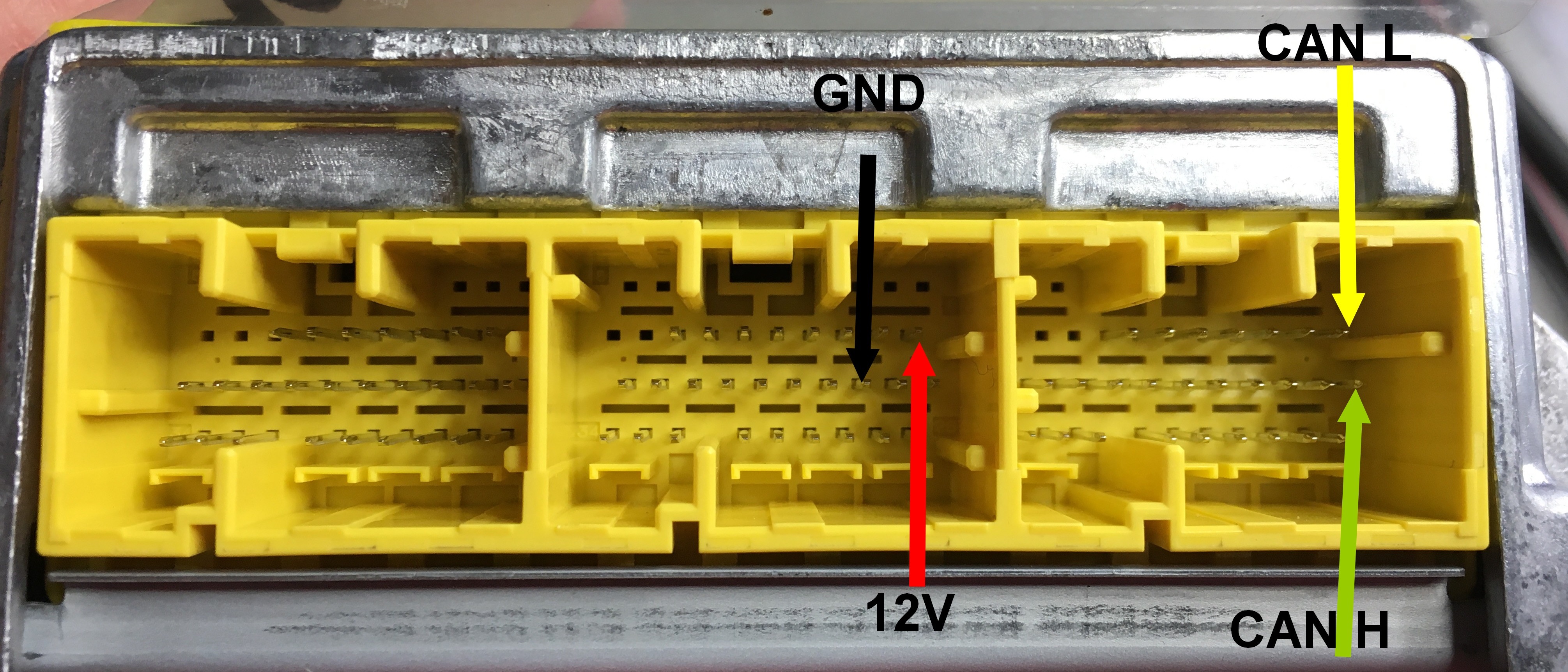 Mazda Infineon pinout 2